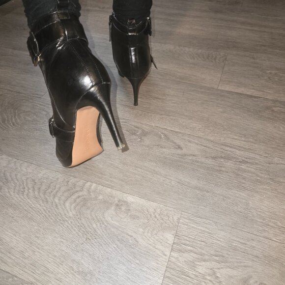 Nine West Platform Stiletto Leather Boot - Picture 8 of 8